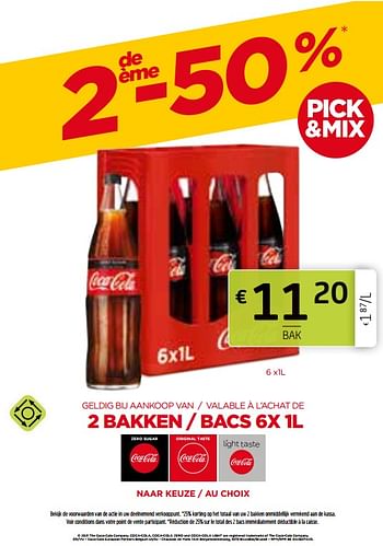 Promoties Coca cola - Coca Cola - Geldig van 12/02/2021 tot 25/02/2021 bij BelBev