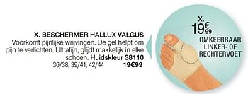 Promoties Beschermer hallux valgus - Epitact - Geldig van 01/02/2021 tot 15/06/2021 bij Damart