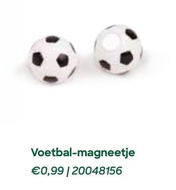 Promoties Voetbal-magneetje - Huismerk - Ava - Geldig van 11/02/2021 tot 31/07/2021 bij Ava