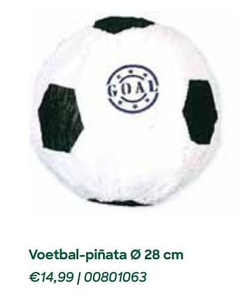 Promoties Voetbal-piñata - Huismerk - Ava - Geldig van 11/02/2021 tot 31/07/2021 bij Ava