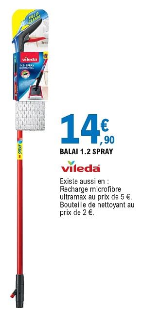 Balai 1.2 Spray, Vileda  La Belle Vie : Courses en Ligne - Livraison à  Domicile