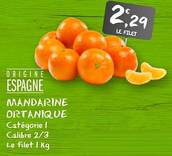 Promotions Mandarine ortanique - Produit Maison - G20 - Valide de 17/02/2021 à 28/02/2021 chez G20