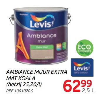 Promoties Ambiance muur extra mat koala - Levis - Geldig van 17/02/2021 tot 15/03/2021 bij Brico
