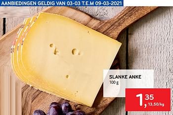 Promoties Slanke anke - SLANKE ANKE - Geldig van 03/03/2021 tot 09/03/2021 bij Alvo