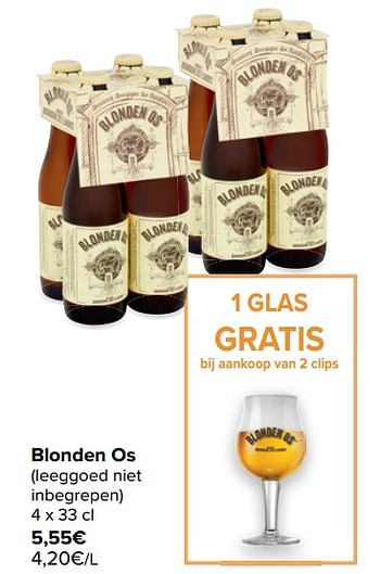 Promoties Blonden os - Blonden Os - Geldig van 17/02/2021 tot 01/03/2021 bij Carrefour