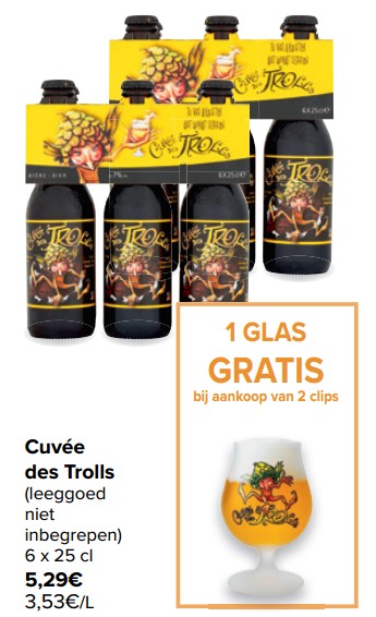 Promoties Cuvée des trolls - Cuvee desTrolls - Geldig van 17/02/2021 tot 01/03/2021 bij Carrefour