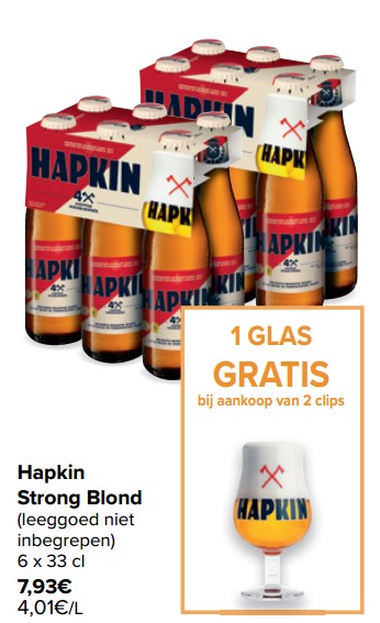 Promotions Hapkin strong blond - Hapkin - Valide de 17/02/2021 à 01/03/2021 chez Carrefour
