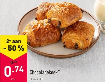 Promotions Chocoladekoek - Produit maison - Aldi - Valide de 22/02/2021 à 05/03/2021 chez Aldi