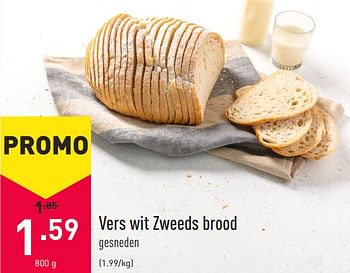 Promoties Vers wit zweeds brood - Huismerk - Aldi - Geldig van 22/02/2021 tot 05/03/2021 bij Aldi