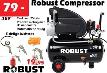 Promoties Robust compressor - ROBUST - Geldig van 04/02/2021 tot 28/02/2021 bij Itek