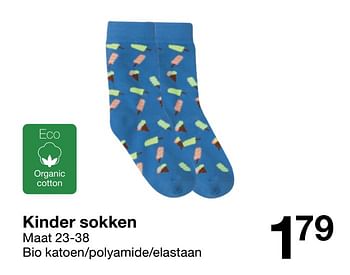 Promoties Kinder sokken - Huismerk - Zeeman  - Geldig van 20/02/2021 tot 26/02/2021 bij Zeeman
