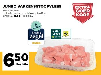 Promoties Jumbo varkensstoofvlees - Huismerk - Jumbo - Geldig van 24/02/2021 tot 02/03/2021 bij Jumbo