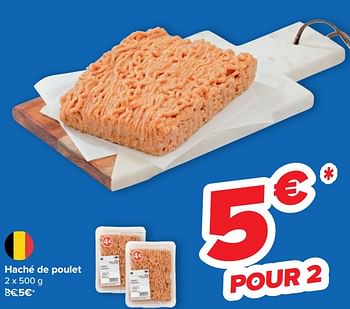 Promotions Haché de poulet - Produit maison - Carrefour  - Valide de 17/02/2021 à 01/03/2021 chez Carrefour