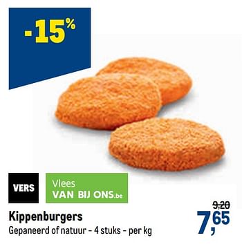 Promotions Kippenburgers - Produit maison - Makro - Valide de 24/02/2021 à 09/03/2021 chez Makro