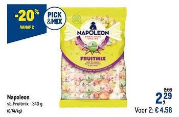 Promoties Napoleon fruitmix - Napoleon - Geldig van 24/02/2021 tot 09/03/2021 bij Makro