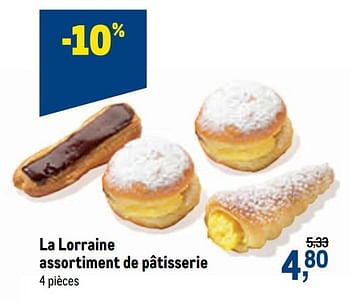 Promotions La lorraine assortiment de pâtisserie - La Lorraine - Valide de 24/02/2021 à 09/03/2021 chez Makro