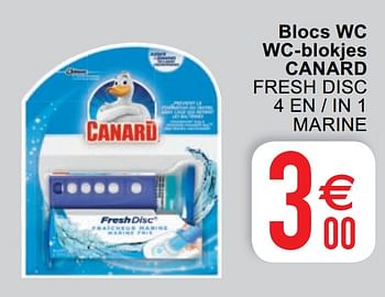 Promotions Blocs wc wc-blokjes canard - Canard WC - Valide de 23/02/2021 à 01/03/2021 chez Cora
