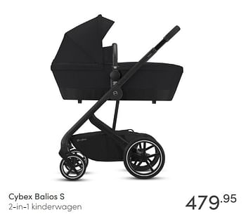 Promoties Cybex balios s 2-in-1 kinderwagen - Cybex - Geldig van 21/02/2021 tot 27/02/2021 bij Baby & Tiener Megastore