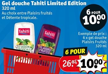 Promotions Gel douche tahiti limited edition - Palmolive Tahiti - Valide de 23/02/2021 à 07/03/2021 chez Kruidvat