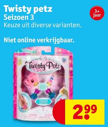 Promoties Twisty petz seizoen 3 - Twisty Petz - Geldig van 23/02/2021 tot 07/03/2021 bij Kruidvat