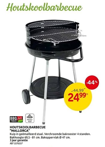 Promoties Houtskoolbarbecue mallorca - BBQ & Friends  - Geldig van 03/03/2021 tot 15/03/2021 bij Brico