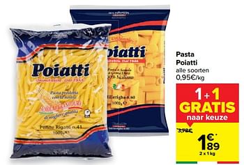 Promoties Pasta poiatti - Poiatti - Geldig van 24/02/2021 tot 08/03/2021 bij Carrefour