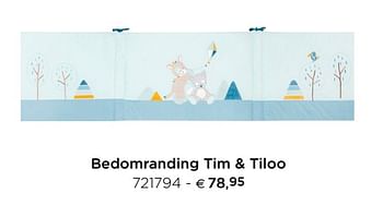 Promoties Bedomranding tim + tiloo - Nattou - Geldig van 15/02/2021 tot 31/12/2021 bij Dreambaby