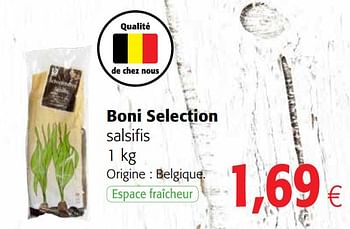 Promotions Boni selection salsifis - Boni - Valide de 24/02/2021 à 09/03/2021 chez Colruyt