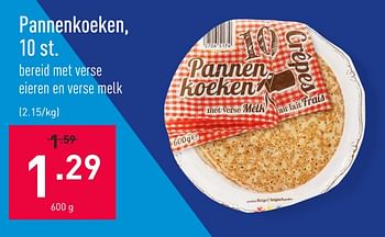 Promoties Pannenkoeken - Huismerk - Aldi - Geldig van 01/03/2021 tot 12/03/2021 bij Aldi