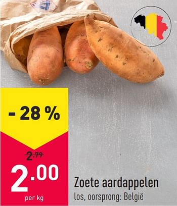 Promoties Zoete aardappelen - Huismerk - Aldi - Geldig van 01/03/2021 tot 12/03/2021 bij Aldi