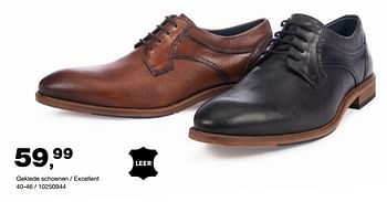 Promoties Geklede schoenen - excellent - Excellent Quality Wear - Geldig van 26/02/2021 tot 14/03/2021 bij Bristol