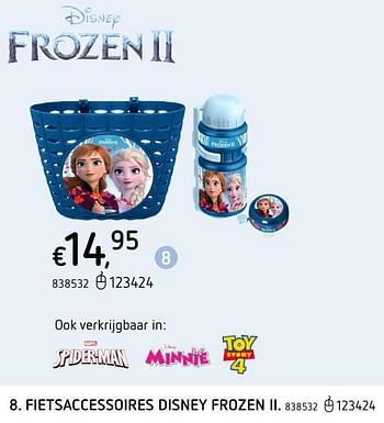 Promoties Fietsaccessoires disney frozen ii - Disney  Frozen - Geldig van 08/03/2021 tot 30/06/2021 bij Dreamland