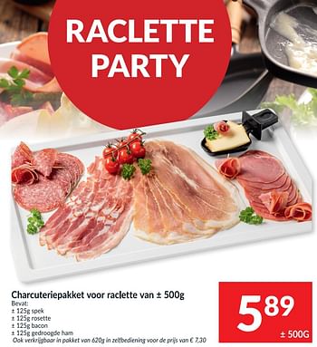 Promoties Charcuteriepakket voor raclette - Huismerk - Intermarche - Geldig van 02/03/2021 tot 07/03/2021 bij Intermarche