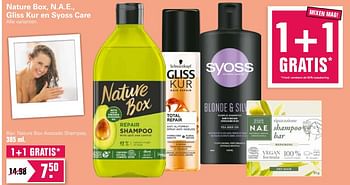 Promoties Nature box avocado shampoo - Nature Box - Geldig van 24/02/2021 tot 13/03/2021 bij De Online Drogist