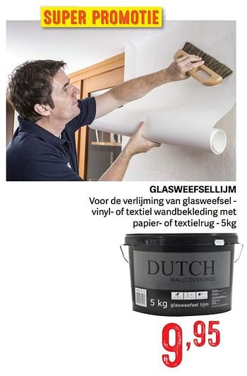 Promoties Glasweefsellijm - Huismerk - Bouwcenter Frans Vlaeminck - Geldig van 24/02/2021 tot 11/03/2021 bij Bouwcenter Frans Vlaeminck