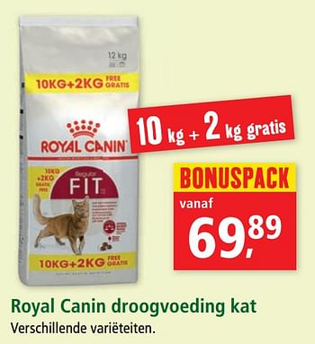 Promoties Royal canin droogvoeding kat - Royal Canin - Geldig van 03/03/2021 tot 10/03/2021 bij Maxi Zoo