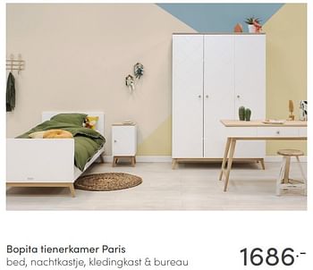 Promotions Bopita tienerkamer paris - Bopita - Valide de 28/02/2021 à 20/03/2021 chez Baby & Tiener Megastore