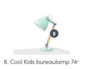 Promoties Cool kids bureaulamp - Cool Kids - Geldig van 28/02/2021 tot 20/03/2021 bij Baby & Tiener Megastore