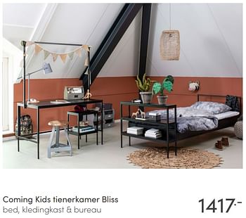 Promoties Coming kids tienerkamer bliss - Coming Kids - Geldig van 28/02/2021 tot 20/03/2021 bij Baby & Tiener Megastore