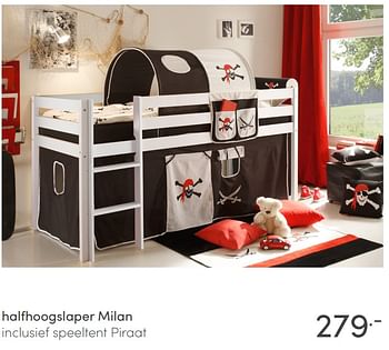 Promoties Halfhoogslaper milan - Huismerk - Baby & Tiener Megastore - Geldig van 28/02/2021 tot 20/03/2021 bij Baby & Tiener Megastore