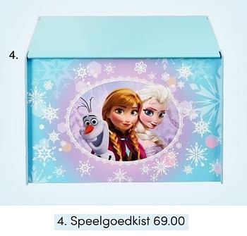 Promoties Speelgoedkist - Disney  Frozen - Geldig van 28/02/2021 tot 20/03/2021 bij Baby & Tiener Megastore