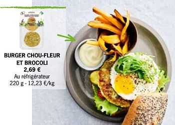 Promotions Burger chou-fleur et brocoli - Produit maison - Lidl - Valide de 01/03/2021 à 04/04/2021 chez Lidl