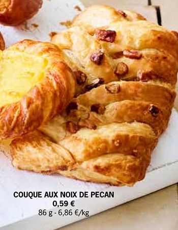 Promotions Couque aux noix de pecan - Produit maison - Lidl - Valide de 01/03/2021 à 04/04/2021 chez Lidl