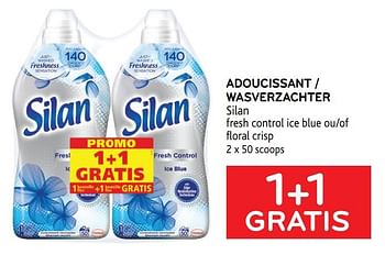 Promotions 1+1 gratis adoucissant silan - Silan - Valide de 10/03/2021 à 23/03/2021 chez Alvo