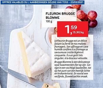 Promotions Fleuron brugge blomme - Brugge - Valide de 17/03/2021 à 23/03/2021 chez Alvo