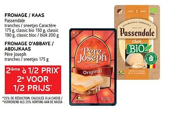 Promotions 2ième à 1-2 prix fromage passendale - Passendale - Valide de 10/03/2021 à 23/03/2021 chez Alvo