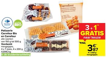 Promoties Mergpijpjes - Huismerk - Carrefour  - Geldig van 03/03/2021 tot 15/03/2021 bij Carrefour