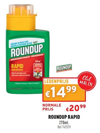 Promoties Roundup rapid - Roundup - Geldig van 03/03/2021 tot 07/03/2021 bij Trafic