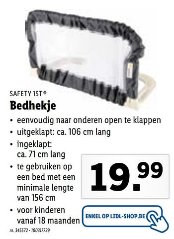 Safety 1st Bedhekje - Promotie