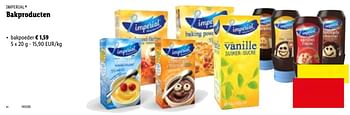 Promoties Bakproducten bakpoeder - Imperial Desserts - Geldig van 08/03/2021 tot 13/03/2021 bij Lidl